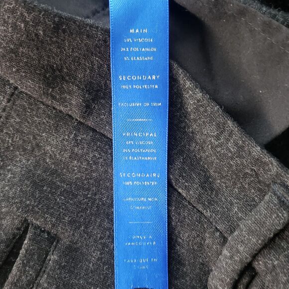 Kit & Ace Track Pants Men 34 Black White Stripe Athleisure Luxe - Picture 10 of 12